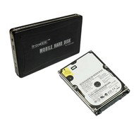 Sada WD 2.5" Scorpio 40GB, SATA, 8MB + Externí box LC POWER, SATA pro 2.5" hdd, USB2.0, hliníkový, č - External Hard Drive