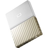 WD 2.5" My Passport Ultra Metal 4TB white/gold - External Hard Drive