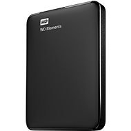 WD 2.5" Portable elements 750GB black - External Hard Drive