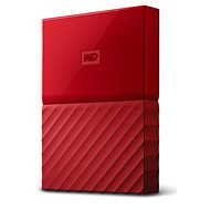 WD 2,5" My Passport 2TB piros slim - Külső merevlemez