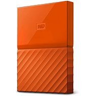 WD My Passport 4TB USB 3.0 - narancsszín - Külső merevlemez