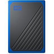 WD My Passport GO SSD 500GB Blue - External Hard Drive