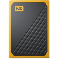 WD My Passport GO SSD 500GB, sárga - Külső merevlemez