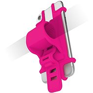 CELLY EASY BIKE for Phones, to Mount on the Handlebar, Pink - Phone Case