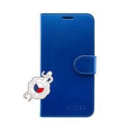 FIXED FIT Shine tok Huawei P30 Lite készülékhez, kék - Mobiltelefon tok