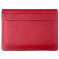 FIXED Oxford na Apple MacBook Air 15,3" (2023) M2 červené - Puzdro na notebook