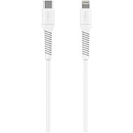 FIXED Kabel USB-C/Lightning und PD Unterstützung 1.2m USB 2.0 60W Liquid Silicone weiß - Datenkabel