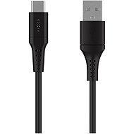 FIXED Cable USB/USB-C and PD support 0.3m USB 2.0 60W Liquid silicone black - Data Cable