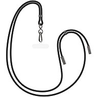 FIXED Neck Cable with USB-C/USB-C connectors 1.6m PD 60W 480Mbps black - Data Cable