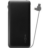 FIXED Zen with Lightning/USB-C Cable, 10000mAh, Black - Power Bank