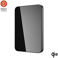 FIXED MagZen 5 Crystal with Qi2 wireless charging and MagSafe support 5 000 mAh black - Power Bank