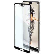 CELLY Full Glass for Huawei P20 Black - Glass Screen Protector