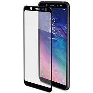 CELLY Full Glass Samsung Galaxy A6+ (2018) készülékhez, fekete - Üvegfólia