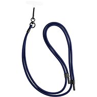 FIXED NeckUni for phones with back cover blue - Phone Lanyard