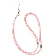FIXED NeckUni for phones with back cover pink - Phone Lanyard