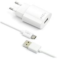 FIXED Rapid Charge Travel USB-C fehér - Töltő adapter