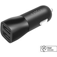 FIXED Smart Rapid Charge 15 W 2 x USB kimenettel fekete - Autós töltő