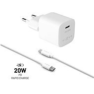 FIXED PD Rapid Charge Mini with USB-C output and USB-C/USB-C cable support PD 1 meter 20W white - AC Adapter