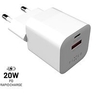 FIXED PD Rapid Charge Mini with USB-C and USB output support PD and QC 3.0 20W white - AC Adapter