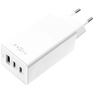 FIXED GaN with 2xUSB-C and USB Output Support PD 65W White - AC Adapter