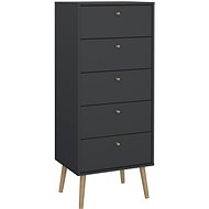 FALCO Chest of drawers Boaz 128 grey - Chest of Drawers
