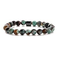 Flor de Cristal Bracelet made of genuine stones Mix of stones III and Hematite - Bracelet
