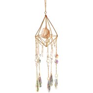 Feng Shui Harmony Gold plated crystal light - Decoration