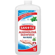 Sanitiz Alcohol hand sanitizer 1l Mint - Antibacterial Gel