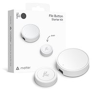 Flic Button - starter kit, white - Smart Wireless Switch