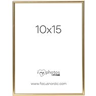 Focus Can-Can Shiny Gold 10 × 15 - Photo Frame