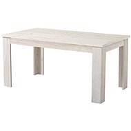 Jídelní stůl OSCAR TS 160x90 v dekoru bílý dub - Jídelní stůl
