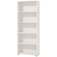 Knihovna TOMAR 5  bílá barva - Knihovna