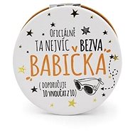 Nekupto gift mirror with dedication - Bezva babička - Makeup Mirror