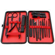 APT AG603E manicure 16 parts black - Manicure Set