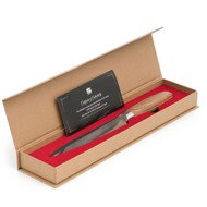 G21 Gourmet Damascus Knife 18 cm handle zebrawood - Kitchen Knife