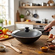 G21 Wok 36 cm Cheff with lid - Wok Pan