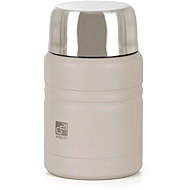 G21 Food thermos 500 ml with spoon sand beige - Thermos