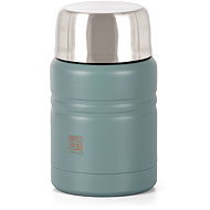 G21 Food thermos 500 ml with spoon eucalyptus green - Thermos