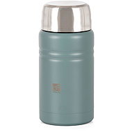 G21 Food thermos 750 ml with spoon eucalyptus green - Thermos