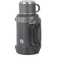 G21 Stainless steel thermos 2500 ml, black-grey - Thermos