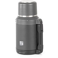G21 Stainless steel thermos 1200 ml, black-grey - Thermos