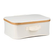 G21 40 × 30 × 15 cm bamboo with lid beige - Storage Box