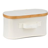 G21 30 × 15 × 15 cm bamboo with lid beige - Storage Box