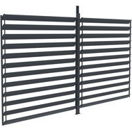 G21 Swivel slat wall 3.7 × 2.2 m for Austin pergola - Screen