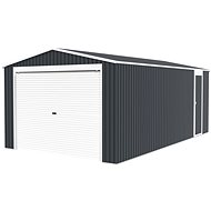 G21 Garage Portland 1950, 338 × 576 cm, anthracite - Metal Garage