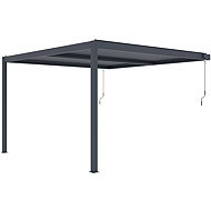 G21 Trenton Premium 4 × 4 m, anthracite aluminium - Pergola