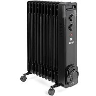 G21 Merapi black, 11 ribs, 2500 W - Oil Radiator