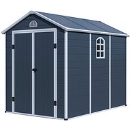 G21 Garden house BOSTON 523, grey 225 × 188 × 278 cm - Garden Shed