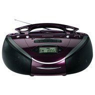 GRUNDIG RRCD 3720 maroon black - Radio Recorder