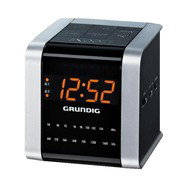 GRUNDIG SonoClock 560 silver-black - Radio Alarm Clock
